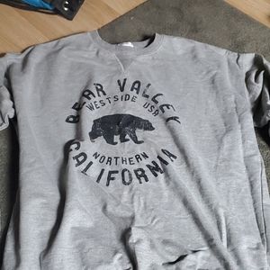 It a is a Grey long sleeve